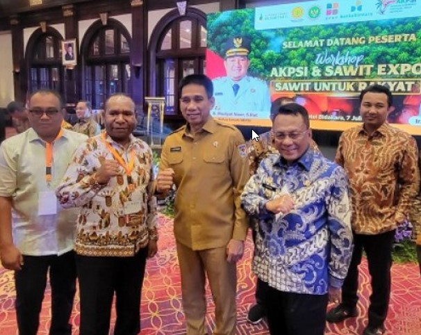 Bupati Rohil H. Bistamam Hadiri Workshop APKASI & Sawit Expo 2026 di Jakarta